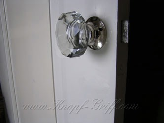 Glas doorhandle