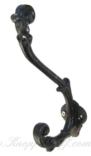 coat- towel hook- kitchen hook black