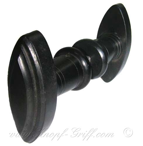 classic doorhandle ebony wood