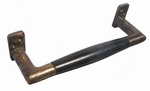 Doorhandle- Kitchenpull Ebony with Nickel